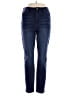Inc Denim Stripes Blue Jeans Size 14 - photo 1
