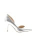 Nine West Metallic Silver Heels Size 8 - photo 1