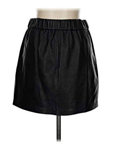 FRAME Leather Skirt (view 2)