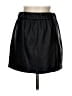 FRAME 100% Leather Black Leather Skirt Size L - photo 2