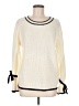 Lumiere 100% Acrylic Ivory Pullover Sweater Size M - photo 1