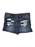 BLUE SPICE Blue Denim Shorts Size 13 - photo 1
