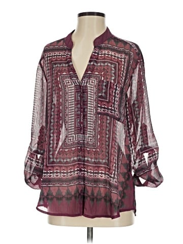 Staring at Stars Long Sleeve Blouse (view 1)