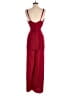 Shein Solid Burgundy Jumpsuit Size XS - photo 2