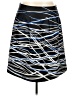 Le Suit 100% Polyester Graphic Blue Casual Skirt Size 18 - photo 1