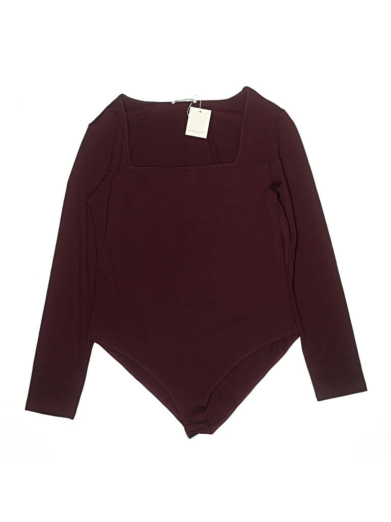 Mangopop Collection Bodysuit In Brown