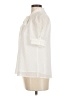 CeCe 100% Polyester Ivory Short Sleeve Blouse Size M - photo 5