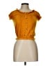 Tahari Orange Sleeveless Blouse Size 10 - photo 1