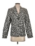 Laura Ashley Animal Print Ivory Blazer Size S - photo 1