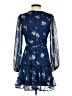 Lush 100% Polyester Blue Cocktail Dress Size S - photo 2