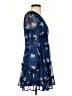 Lush 100% Polyester Blue Cocktail Dress Size S - photo 4