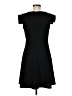 Bebe Solid Black Casual Dress Size 8 - photo 2