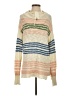 O'Neill 100% Cotton Stripes Ivory Pullover Sweater Size S - photo 1