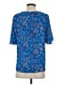 Unbranded Blue Short Sleeve Blouse Size S (estimated) - photo 2