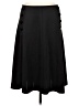Maison Jules Solid Black Casual Skirt Size M - photo 1