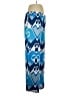 Natori 100% Polyester Print Blue Casual Pants Size XL - photo 4
