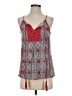 Solitaire 100% Rayon Red Sleeveless Blouse Size S - photo 1