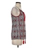 Solitaire 100% Rayon Red Sleeveless Blouse Size S - photo 4