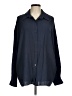 Shein 100% Polyester Blue Long Sleeve Blouse Size 6 - photo 1