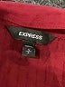 Express 100% Rayon Burgundy Long Sleeve Blouse Size S - photo 7