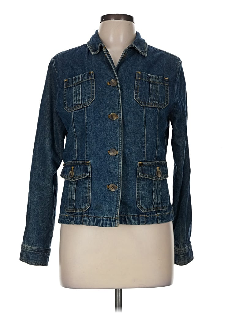 Pre-owned Charter Club Denim Jacket In Blue