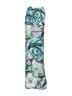 Mark 100% Viscose Paisley Teal Blue Scarf One size - photo 2