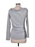Unbranded 100% Polyester Gray Long Sleeve T-Shirt Size L - photo 2