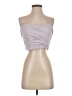 Zara 100% Polyester Gray Sleeveless Top Size S - photo 1