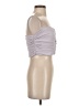 Zara 100% Polyester Gray Sleeveless Top Size S - photo 4