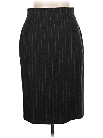 Yves Saint Laurent Vintage Wool Skirt (view 1)