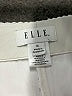 Elle Solid Ivory Casual Pants Size XL - photo 7