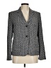Joe Fresh 100% Polyester Polka Dots Gray Blazer Size 8 - photo 1