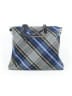 Talbots Plaid Gray Blue Tote One size - photo 3