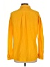 Moschino 100% Silk Color Block Yellow button down Size 10 - photo 2