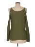 Quinn Green Long Sleeve Top Size M - photo 2