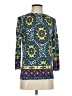 Talbots 100% Wool Paisley Blue Wool Pullover Sweater Size S - photo 1