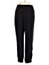 Gap 100% Polyester Solid Black Casual Pants Size M - photo 2