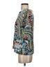 J.Crew Paisley Teal Short Sleeve Blouse Size 2 - photo 5