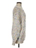 Unbranded Tweed Silver Pullover Sweater Size M - photo 4