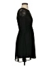Divided by H&M 100% Polyester Solid Black Cocktail Dress Size 4 - photo 4