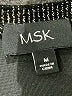 MSK Metallic Gold Cocktail Dress Size M - photo 6
