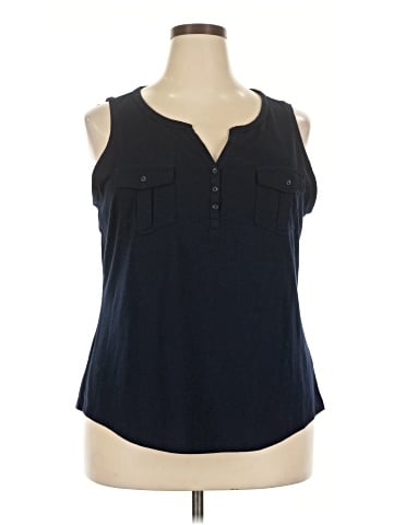 SONOMA life + style Sleeveless Blouse (view 1)