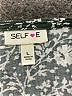 SELF E 100% Rayon Gray Long Sleeve Blouse Size L - photo 4
