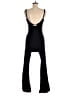 Qinsen Solid Black Jumpsuit Size M - photo 2
