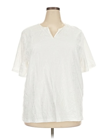 Liz & Me Short Sleeve Blouse (view 1)