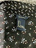 Forever 21 100% Polyester Polka Dots Black Long Sleeve Blouse Size L - photo 7