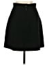 Bebe 100% Wool Solid Black Wool Skirt Size 4 - photo 2