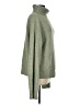 H&M Solid Green Turtleneck Sweater Size M - photo 4