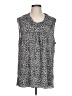 Cj Banks Gray Sleeveless Blouse Size L (estimated) - photo 1