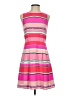 CeCe 100% Polyester Stripes Pink Casual Dress Size 2 - photo 1